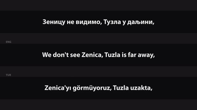 Perica Ivanovic - Srpska Granata [Lyrics & English / Turkish Translation] смотреть онлайн