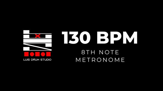 130 BPM Metronome - Voice counting 4/4 смотреть онлайн