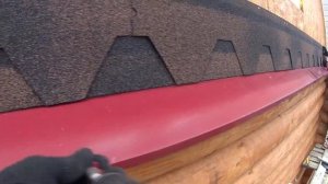 Отделка Фронтона дома Мягкой кровлей!