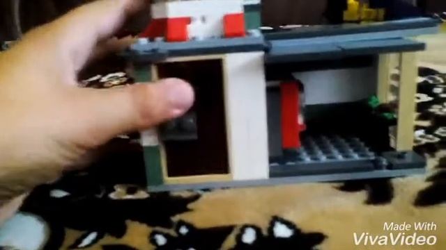 Дом +гараж Лего самоделка смотреть онлайн