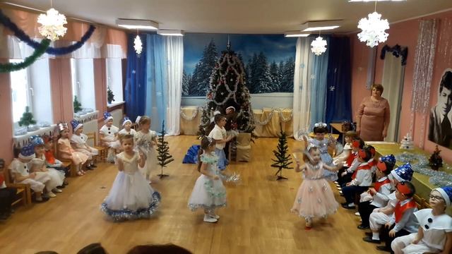 Новый год Средняя группа ПЧЕЛКИ 12.2017 ч1 смотреть онлайн