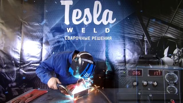 Как сделать качественный сварочный шов. Полуавтомат Tesla Weld MIG MAG MMA 350.