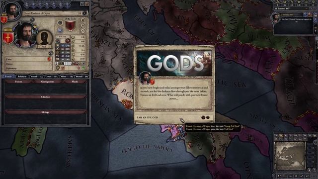 CK2 Lets Play - Part 1 - "Decimus.. King of the Evil Gods" смотреть онлайн