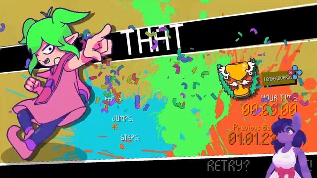 Demon Turf Neon Splash Remix: Rickety Race 0:57.89 смотреть онлайн