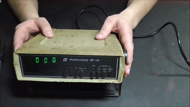 В СССР был цифровой мультиметр с 1983 года ВР-11А, а не только стрелочный Ц4354-М1, как все думают. смотреть онлайн