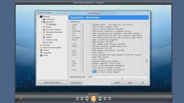 Using the keyboard to control Zoom Player смотреть онлайн