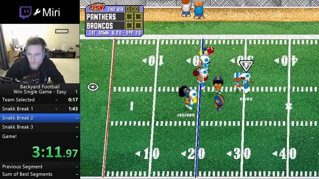 Backyard Football - Single Game - Easy - 6:16 смотреть онлайн