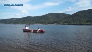 Испытание круглого паруса для байдарки, каяка, лодки #Байдаркин