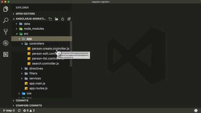 EP 4.1 - AngularJS Migration Step 2 - TypeScript & WebPack Typescript & Webpack смотреть онлайн