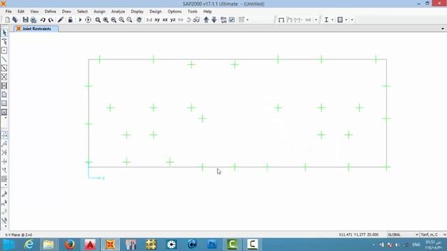 REPEATED DXF-autocad file which will be exporting to Sap2000 Analysis program смотреть онлайн