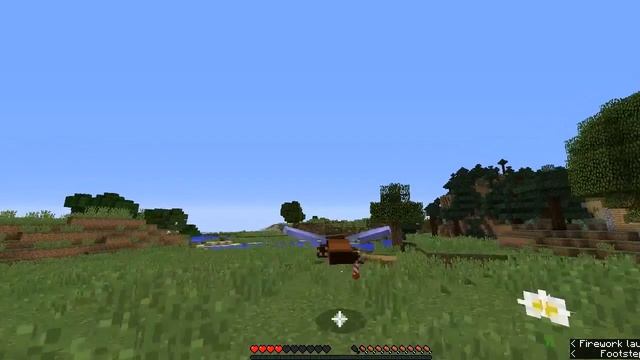 Elytra launching with Firework Rockets and how to craft a Rocket in Minecraft