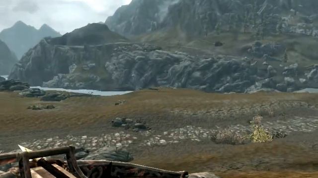 skyrim cool looking armor and firing a crossbow on lydia AWESOME смотреть онлайн