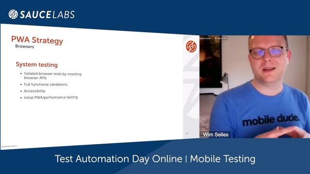 An Alternative to Native Apps: How to Test Progressive Web Apps смотреть онлайн