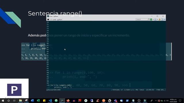 Curso Python 3 | 15-Sentencia range смотреть онлайн