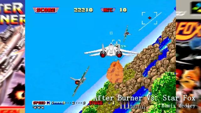 [Remix] Star Fox Vs. After Burner смотреть онлайн