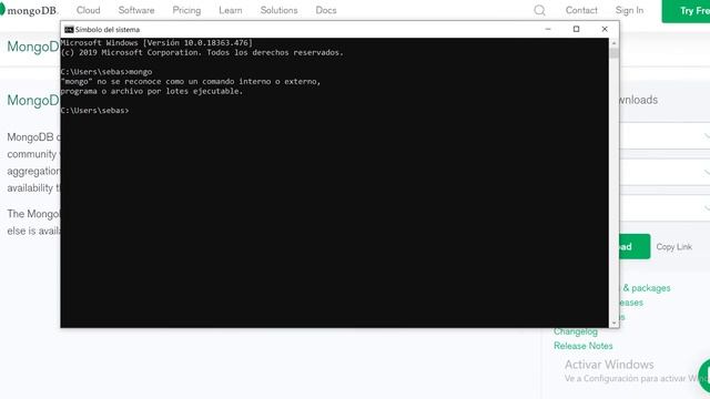 Instalación de MongoDB en un Windows смотреть онлайн