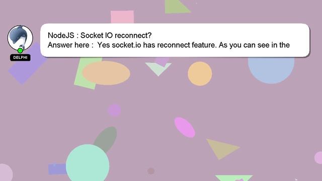 NodeJS : Socket IO reconnect? смотреть онлайн