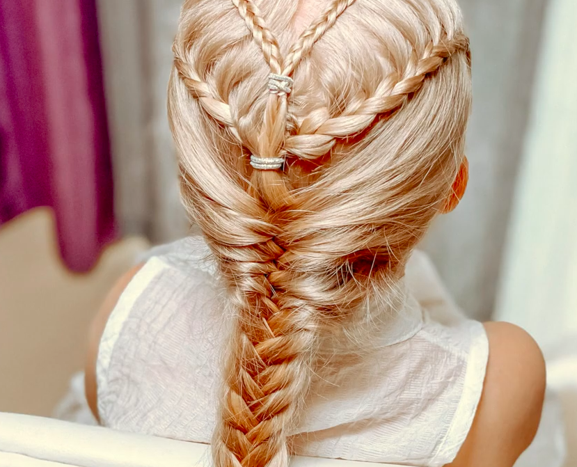 Рыбий хвост Необычная подача Красивые прически смотреть онлайн