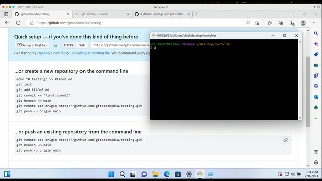 Easily setup Git / Github on your computer смотреть онлайн