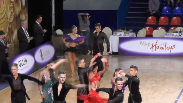 WDSF Latin 1\4 Пасодобль смотреть онлайн