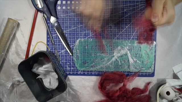 Шарнирная кукла с нуля часть 16 Парик смотреть онлайн