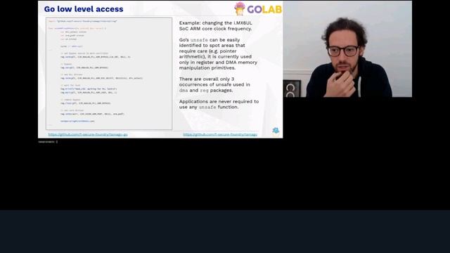 Pure Go Unikernels - go metal with TamaGo - Andrea Barisani смотреть онлайн