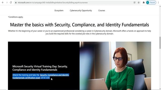 Free Microsoft Certification Courses | Microsoft Skilling Initiative | Free Cyber Security Course смотреть онлайн