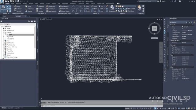 Using a Different Style for a Surface in Civil 3D 2018, 2019, 2020, 2021 смотреть онлайн