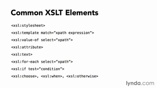 26 Using XSLT with XML смотреть онлайн