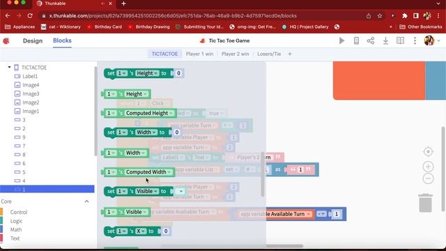 TIC TAC TOE GAME | Thunkable| Part 2 | By Aarvi смотреть онлайн