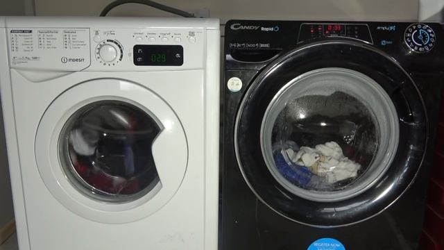 Wash Race No.329 - Indesit My Time Vs Candy RapidO / Mix 59'