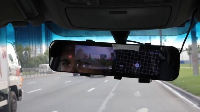 Видеообзор умного зеркала Xiaomi ADAS rearview mirror (70 Steps) смотреть онлайн