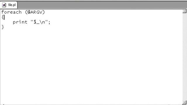 VTC Player Perl Fundamentals, Command line arguments смотреть онлайн