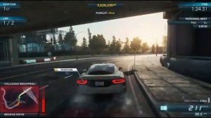 NFS Most Wanted 2012:Gameplay | SRT Viper GTS all races (PC HD)