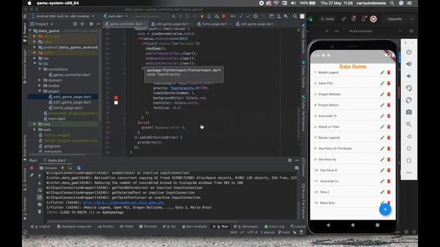 CRUD with GetX Flutter Tutorial - Mobile Apps смотреть онлайн
