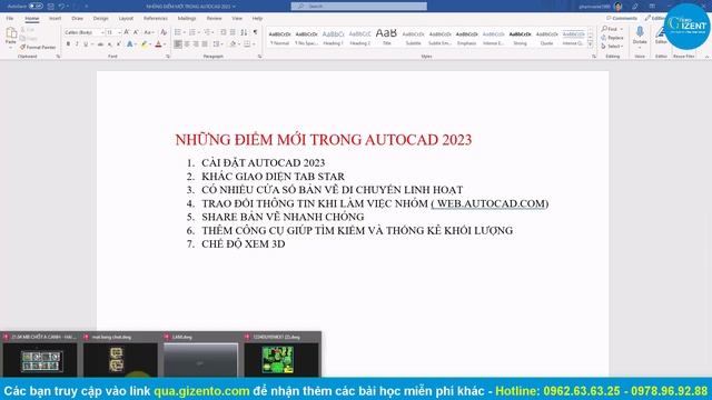 Những Điểm Mới Trong Autocad 2023 - Học Autocad Miễn Phí 2023 смотреть онлайн