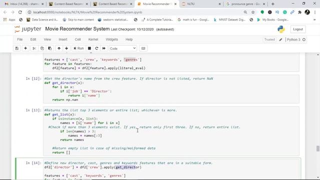 How To Build Content Based Movie Recommender System in Python смотреть онлайн
