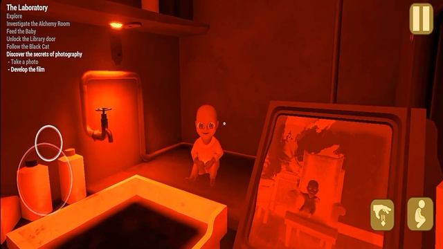 The Baby In Yellow: Black Cat Update Secret Ending - Full Game Walkthrough Part 9 (Android/iOS) смотреть онлайн