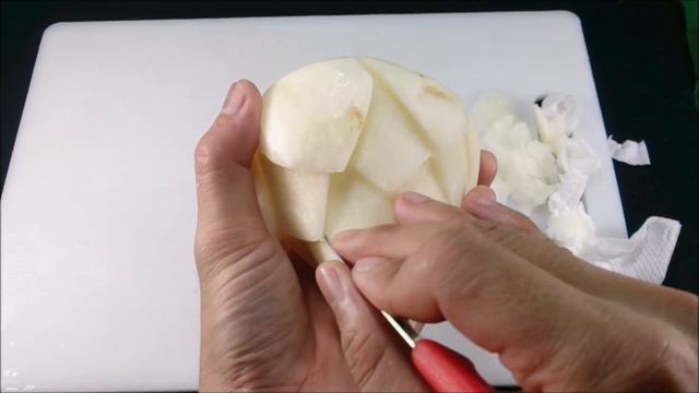 How To Make Jicama Lotus - Fruit Flower Carving & Designing Garnish смотреть онлайн