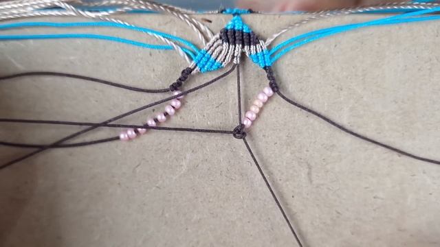 DIY COMO HACER PULSERA CON MARIPOSA EN MACRAMÉ | PULSERA MARIPOSA DE HILO EN MACRAMÉ смотреть онлайн