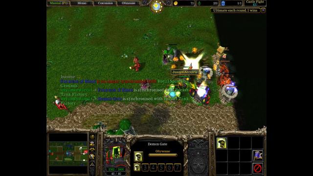 streamerwarcat SURVIVAL CHAOS castle fight Warcraft 3 game Stream смотреть онлайн
