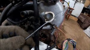 Как запустить двс инжекторный от жиги на земле/ ваз 2107 обзор