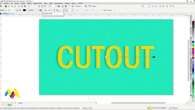1- EFFECT PAPER CUT OUT | CorelDraw 2020 | Virtual Media смотреть онлайн