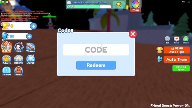 *NEW* ALL CODES FOR Clicker Fighting Simulator IN MAY 2023! ROBLOX Clicker Fighting Simulator CODES смотреть онлайн