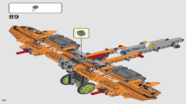 LEGO Instructions | Technic | 42120 | Rescue Twin-Engine Aircraft смотреть онлайн