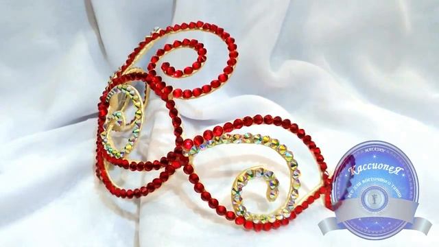 Тиара "Dancing" (Украшение ручной работы, магазин-мастерская "КассиопеЯ") смотреть онлайн