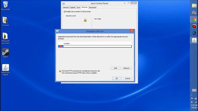 How to allow apps through Java 7 [windows 8] смотреть онлайн