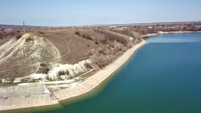 Альминское водохранилище ПРЕКРАЩЕНА подача воды, вода в Крыму. Крым 2022 смотреть онлайн