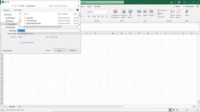 Open, Create, Save, and Close Excel Workbooks смотреть онлайн