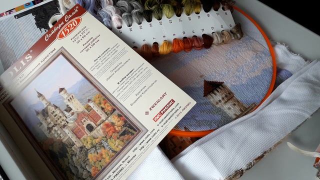 204.Нойшванштайн. Мечта баварского короля Людвига II/ Вышивка крестиком смотреть онлайн